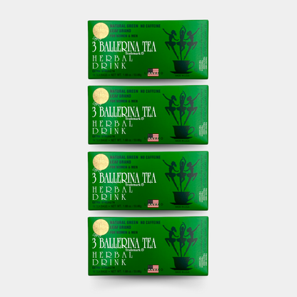 3 Ballerina Tea Herbal Drink – Extra Strength | Caffeine-Free Herbal Blend