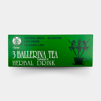 3 Ballerina Tea Herbal Drink – Extra Strength | Caffeine-Free Herbal Blend